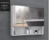 ODM LED Smart Mirror Anpassad Storlek Färg Handfat Badrumsskåp
