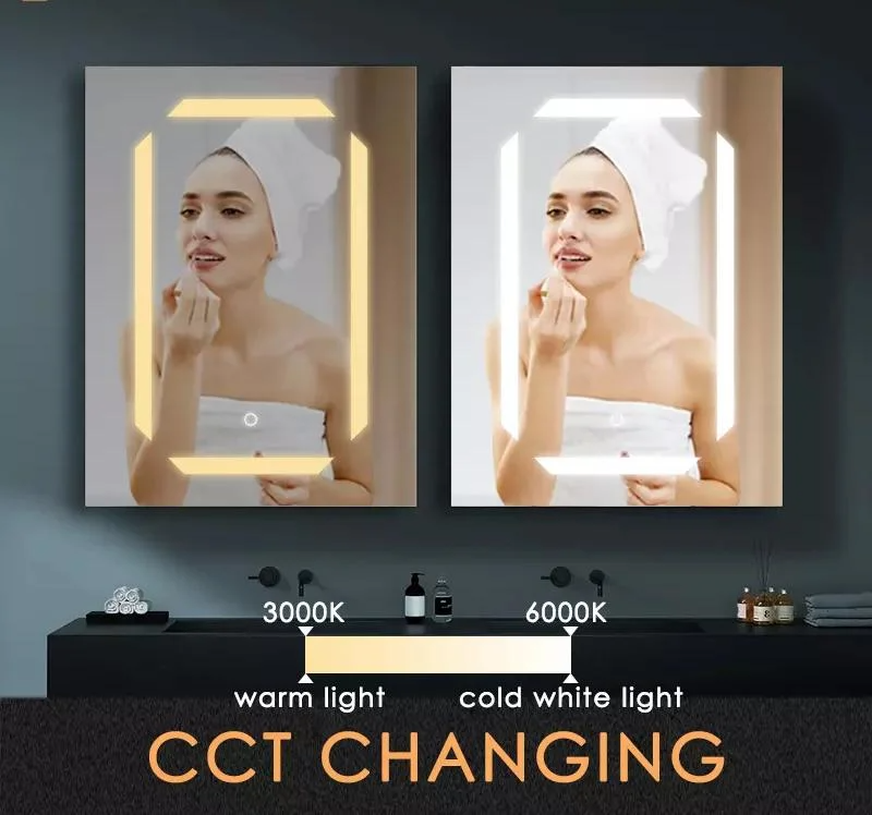 Förvaring Smart LED Vanity Badrum Stora spegelskåp