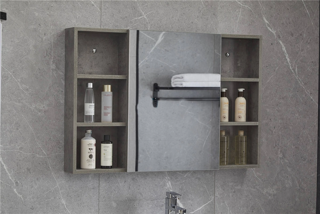 Hamptons New Contemporary Driftwood Craftsman Master Designer Badrumsservetter med små handfat med pulver och lådor