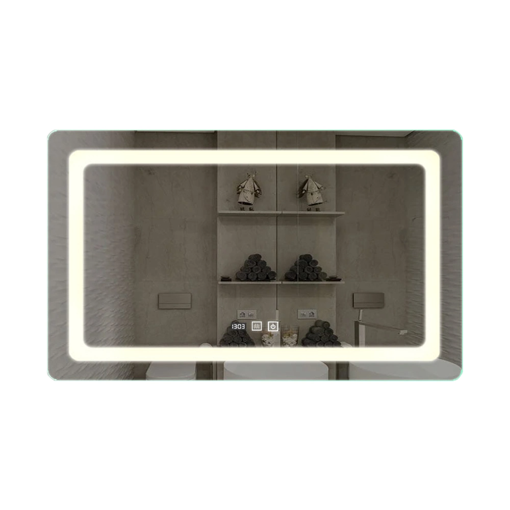 Heminredning Väggmonterad spegel Badrumsspegel Bluetooth Sminkspegel LED Smart Mirror Salongsmöbler