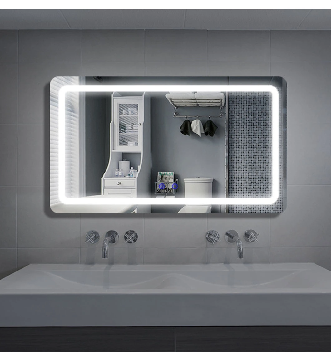 Badrumsspegel Anti-dim LED-lampor Badrumsspegel