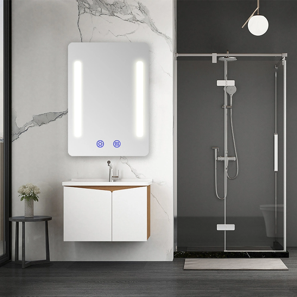 Fabrikspris Anpassad pekskärm LED-lampor Hollywood Mirror Badrum Smart Vanity Anti Fog Mirror med Belysning