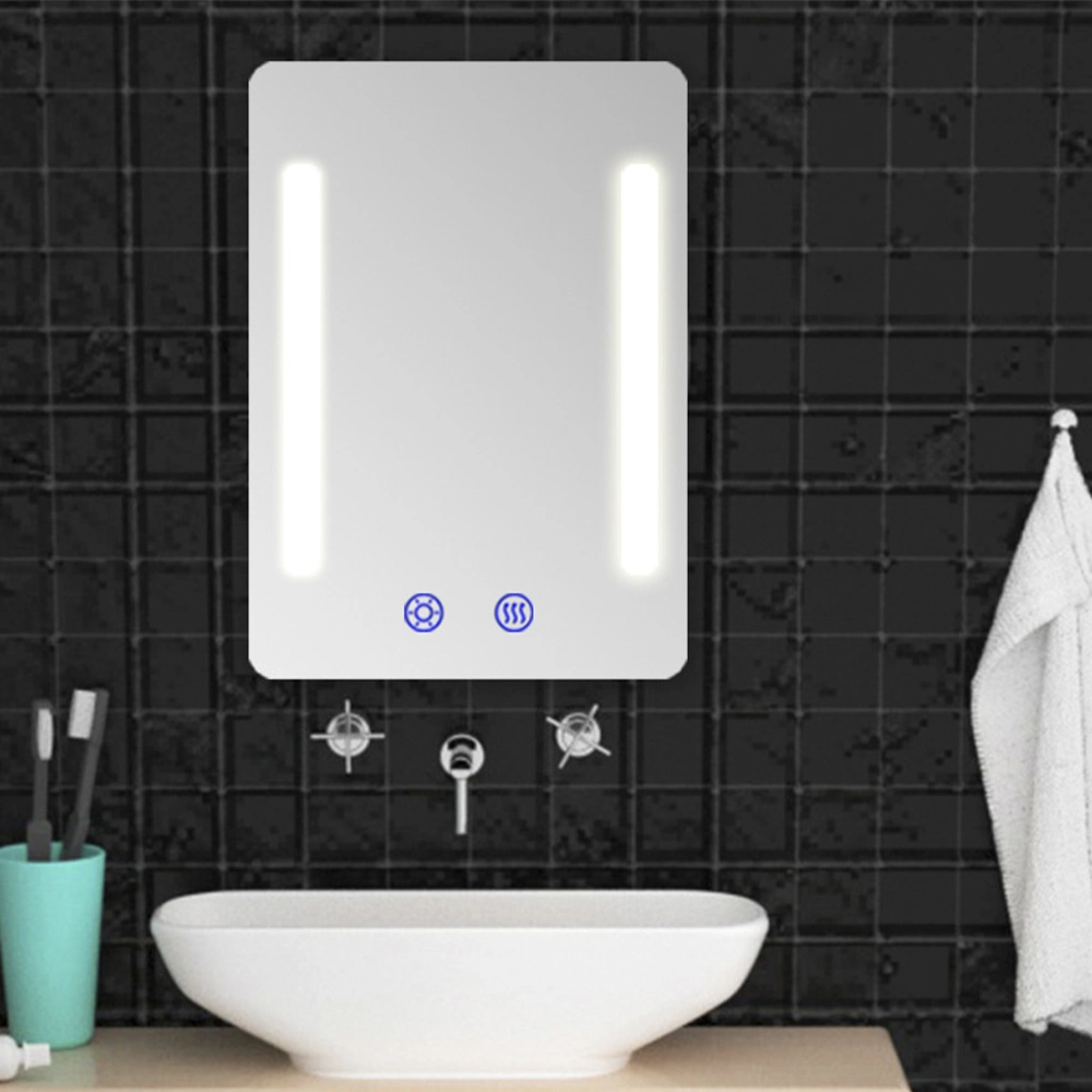 Ny design Smart LED-spegel Badrumsfläkt LED-badkarspeglar med ljus