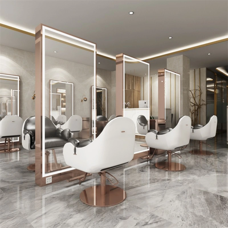 Väggmonterad LED Salong Mirror Light Smart Mirror Rektangel Defogger Dressing Grossist Full Längd Spegel LED