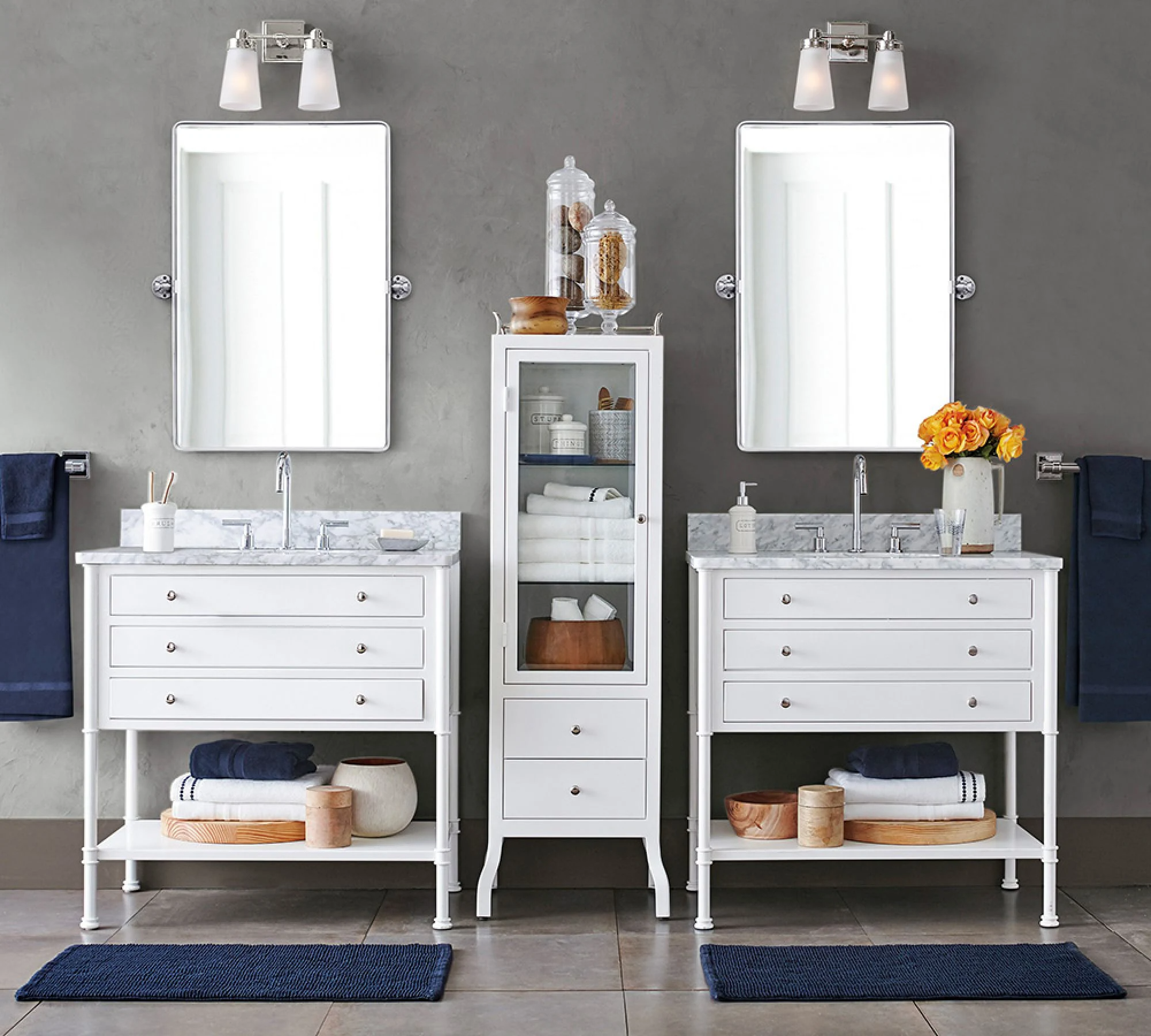 Partihandel Hem Modern Lyx Anpassad Spegel Badrum Vanity Badrum Spegel till salu